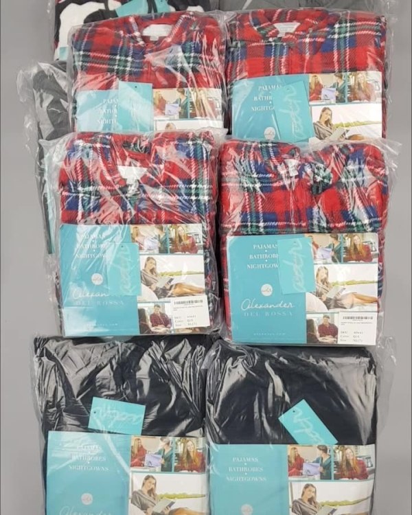 Фотография  529 - Халаты, комбинезоны (семейный) СТОК CAN#10 кг, ЛОТ №4452 оптом в Вологде и Вологодской области