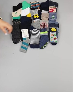 Фотография  126 - Носки дети СТОК зима#5 кг, ЛОТ №4870 оптом в Вологде и Вологодской области