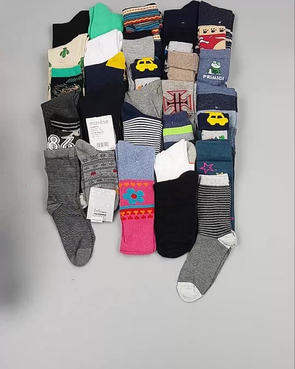 Фотография  651 - Носки дети СТОК зима#5 кг, ЛОТ №4870 оптом в Вологде и Вологодской области