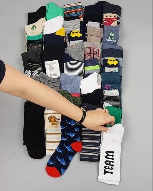 Фотография  695 - Носки дети СТОК зима#5 кг, ЛОТ №4870 оптом в Вологде и Вологодской области