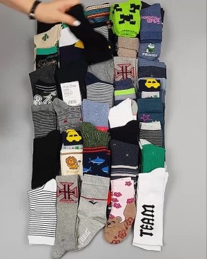 Фотография  676 - Носки дети СТОК зима#5 кг, ЛОТ №4870 оптом в Вологде и Вологодской области