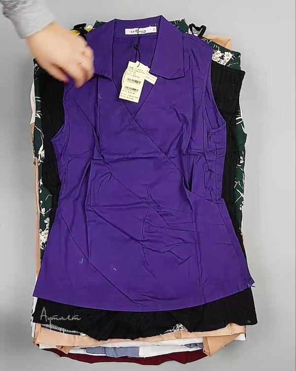 Фотография  879 - Блузки Корея#20 шт, ЛОТ №5621 оптом в Вологде и Вологодской области