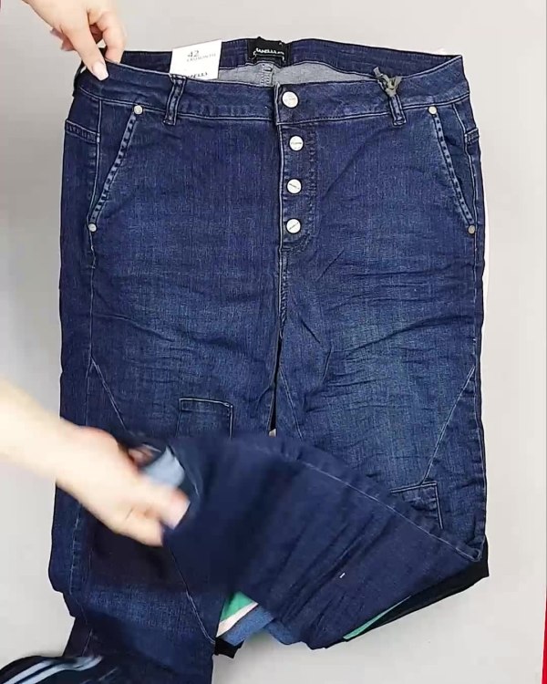 Фотография  132 - Джинсы DK Company 022024#10 кг, ЛОТ №5948 оптом в Вологде и Вологодской области