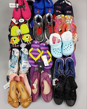 Фотография  288 - Обувь детская СТОК Summer#7,85 кг, ЛОТ №6196 оптом в Вологде и Вологодской области