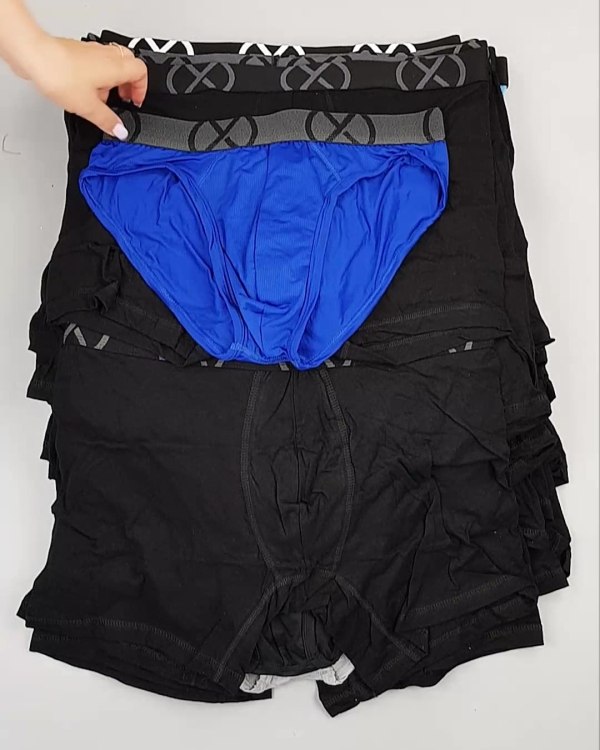 Фотография  512 - Нижнее белье men CAN#5 кг, ЛОТ №6490 оптом в Вологде и Вологодской области