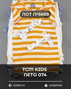 Купить TCM Kids лето 074#7 кг, ЛОТ №6669 оптом в Вологде и Вологодской области