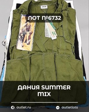 Купить ДАНИЯ Summer mix 24#15 кг, ЛОТ №6732 оптом в Вологде и Вологодской области
