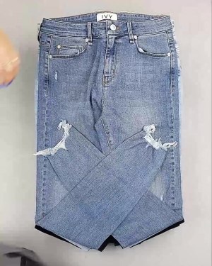 Фотография 964 - Джинсы женские Дания#10 кг, ЛОТ №6764 оптом в Вологде и Вологодской области