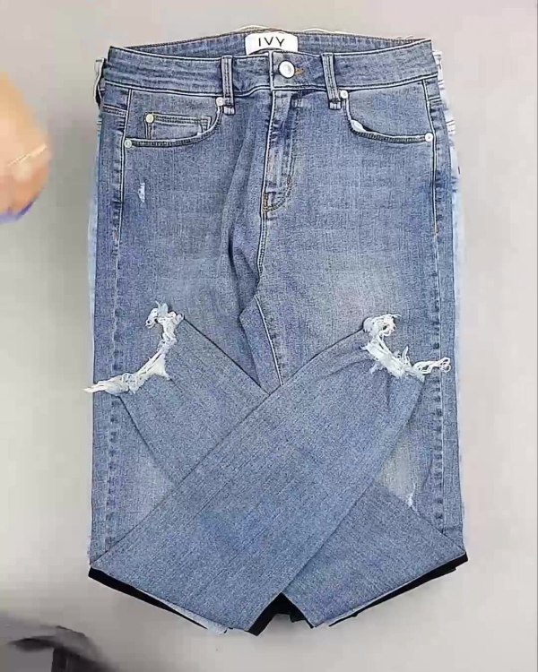 Фотография  350 - Джинсы женские Дания#10 кг, ЛОТ №6764 оптом в Вологде и Вологодской области