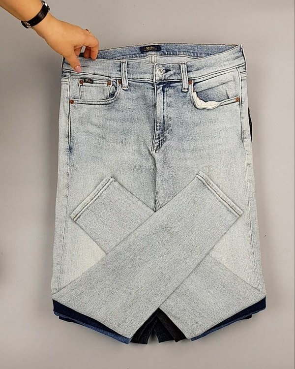 Фотография  448 - Cream Джинсы женские#25 кг оптом в Вологде и Вологодской области