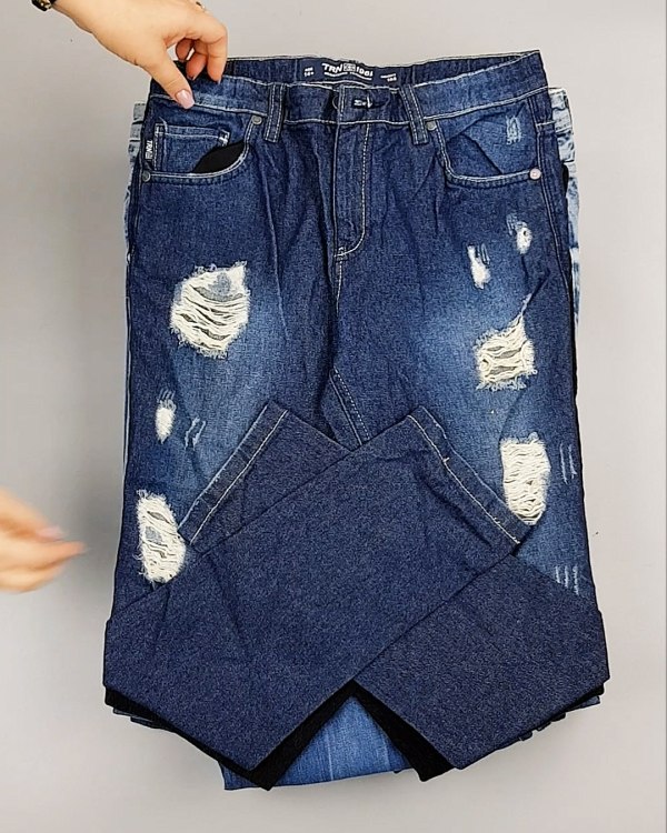 Фотография  652 - Cream Джинсы женские#25 кг оптом в Вологде и Вологодской области