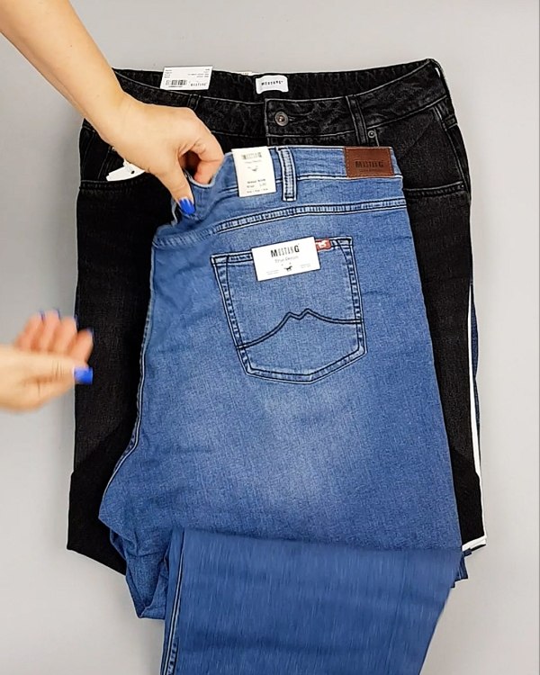 Фотография  552 - Джинсы MUSTANG м/ж#5 кг, ЛОТ №6960 оптом в Вологде и Вологодской области