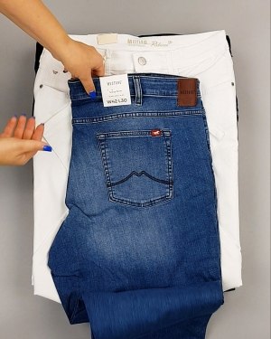 Фотография 106 - Джинсы MUSTANG м/ж#5 кг, ЛОТ №6961 оптом в Вологде и Вологодской области