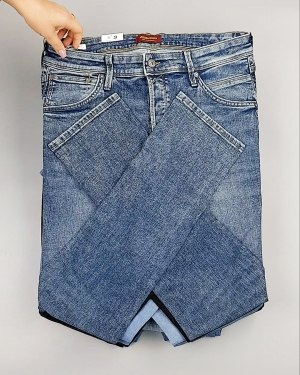 Фотография  393 - Джинсы JACK JONES 094#10 кг, ЛОТ №6977 оптом в Вологде и Вологодской области