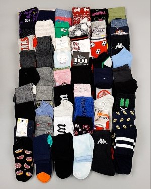 Купить Носки дети СТОК зима#5 кг, ЛОТ №6988 оптом в Вологде и Вологодской области