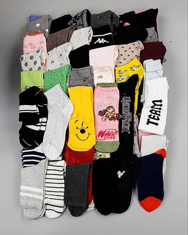 Фотография  394 - Носки дети СТОК зима#5 кг, ЛОТ №6989 оптом в Вологде и Вологодской области