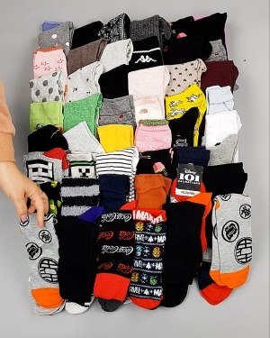 Фотография  121 - Носки дети СТОК зима#5 кг, ЛОТ №6989 оптом в Вологде и Вологодской области