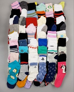 Фотография  194 - Носки дети СТОК лето#5 кг, ЛОТ №6992 оптом в Вологде и Вологодской области