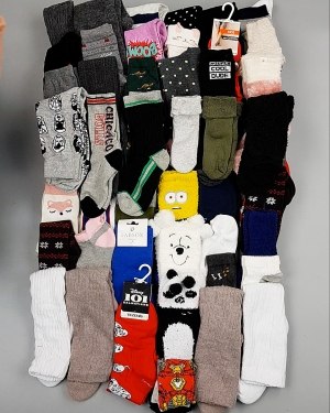 Фотография  967 - Носки дети СТОК зима#5 кг, ЛОТ №6986 оптом в Вологде и Вологодской области