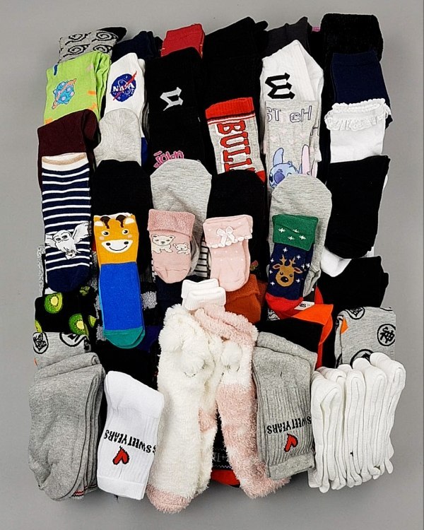 Фотография  939 - Носки дети СТОК зима#5 кг, ЛОТ №6989 оптом в Вологде и Вологодской области