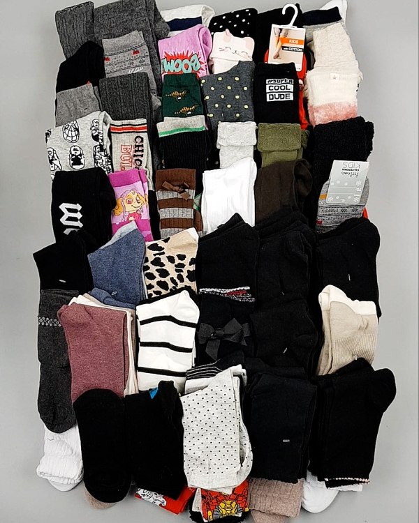 Фотография  323 - Носки дети СТОК зима#5 кг, ЛОТ №6986 оптом в Вологде и Вологодской области