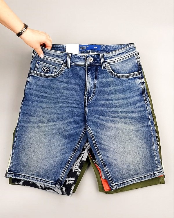 Фотография  821 - Шорты мужские TOM TAILOR 124#3,75 кг, ЛОТ №7602 оптом в Вологде и Вологодской области