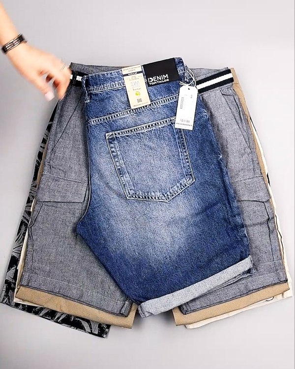 Фотография  713 - Шорты мужские TOM TAILOR 124#3,75 кг, ЛОТ №7601 оптом в Вологде и Вологодской области