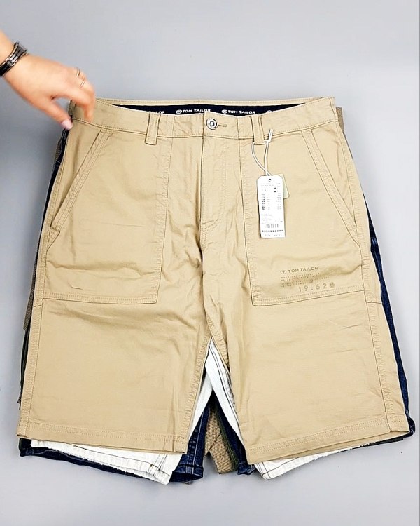 Фотография  978 - Шорты мужские TOM TAILOR 124#3,75 кг, ЛОТ №7600 оптом в Вологде и Вологодской области
