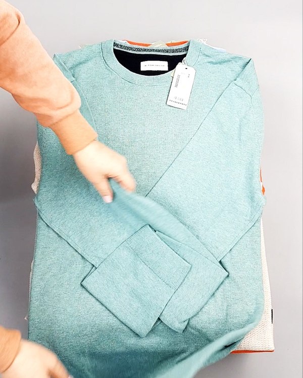 Фотография  524 - Джемпера легкие мужские TOM TAILOR 124#8,7 кг, ЛОТ №7606 оптом в Вологде и Вологодской области