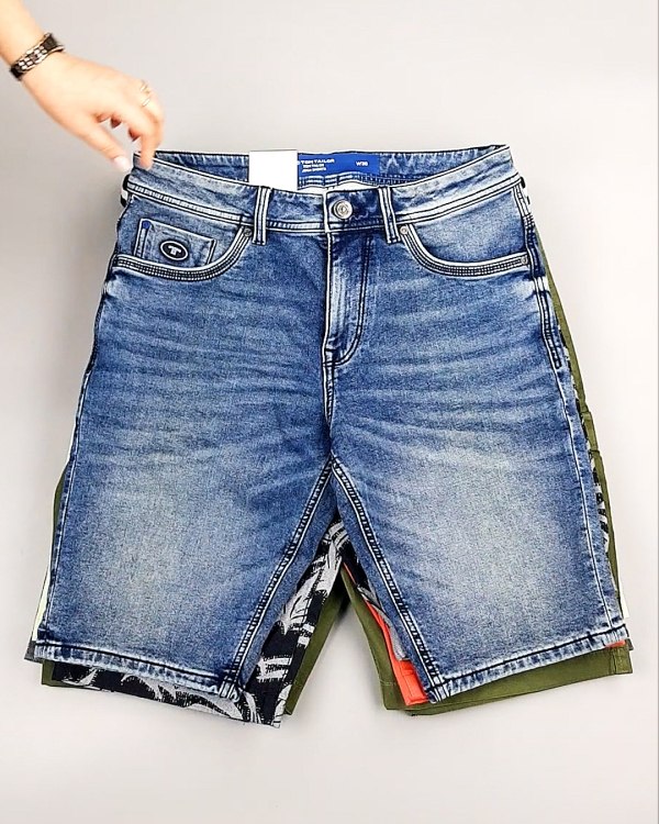 Фотография  716 - Шорты мужские TOM TAILOR 124#3,8 кг оптом в Вологде и Вологодской области