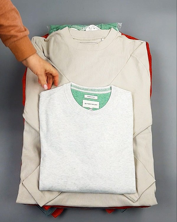 Фотография  142 - Джемпера легкие мужские TOM TAILOR 124#8,7 кг, ЛОТ №7606 оптом в Вологде и Вологодской области