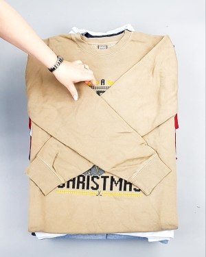 Фотография  525 - SWEATSHIRT CAN 084#10 кг, ЛОТ №7618 оптом в Вологде и Вологодской области