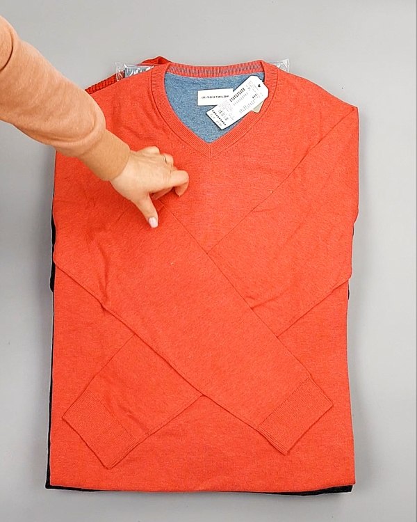 Фотография  730 - Джемпера легкие мужские TOM TAILOR 124#8,35 кг, ЛОТ №7605 оптом в Вологде и Вологодской области