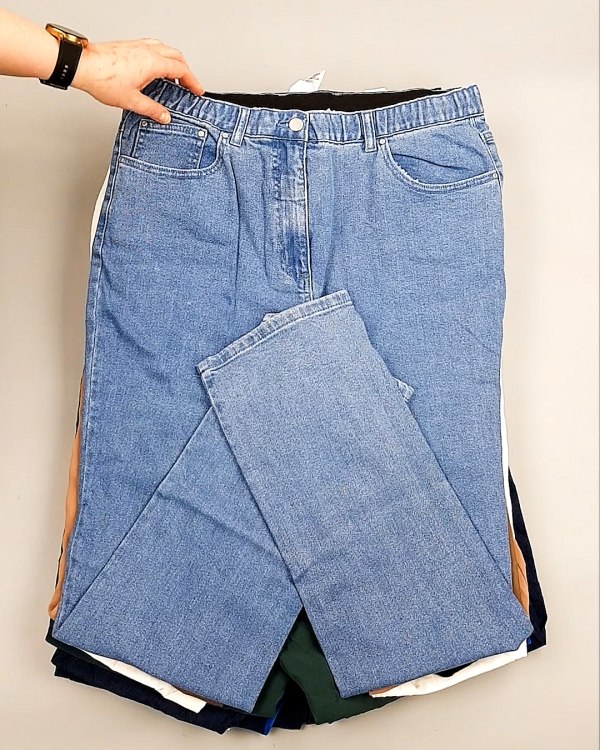 Фотография  821 - Брюки м/ж лето СТОК CAN 084#7 кг, ЛОТ №7652 оптом в Вологде и Вологодской области