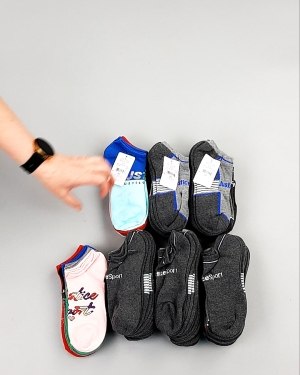 Фотография  675 - Носки дети лето CAN 084#5 кг, ЛОТ №8001 оптом в Вологде и Вологодской области