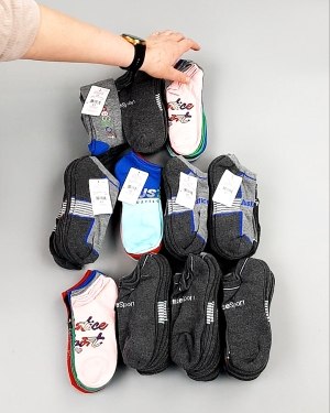 Фотография  974 - Носки дети лето CAN 084#5 кг, ЛОТ №8001 оптом в Вологде и Вологодской области