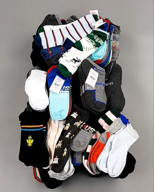 Купить Носки дети лето CAN 084#5 кг, ЛОТ №8001 оптом в Вологде и Вологодской области