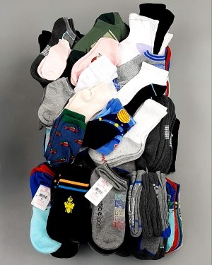 Фотография 413 - Носки дети лето CAN 084#5 кг, ЛОТ №8000 оптом в Вологде и Вологодской области