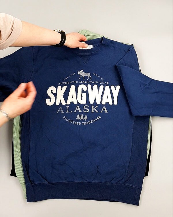 Фотография  371 - Толстовки муж BLUE CAN 084#10 кг, ЛОТ №8105 оптом в Вологде и Вологодской области