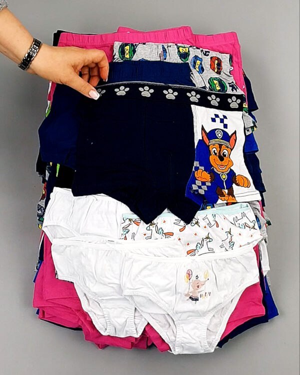 Фотография  461 - Нижнее белье LIDL Kids 074#5 кг, ЛОТ №8186 оптом в Вологде и Вологодской области