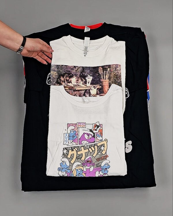 Фотография  855 - Футболки м/ж (Printed T-Shirts New)#5 кг, ЛОТ №8511 оптом в Вологде и Вологодской области