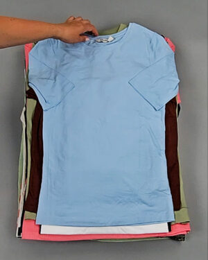 Фотография  910 - Футболки DK COMPANY 045 B#5,6 кг, ЛОТ №9088 оптом в Вологде и Вологодской области