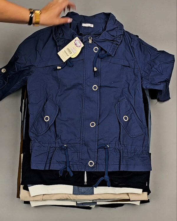 Фотография  817 - Ветровки жен Корея 085#6 кг, ЛОТ № СТ-9242 оптом в Вологде и Вологодской области