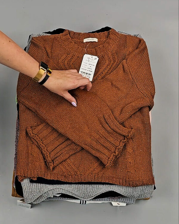 Фотография  854 - Джемпера Корея 085#7 кг, ЛОТ СТ-9412 оптом в Вологде и Вологодской области