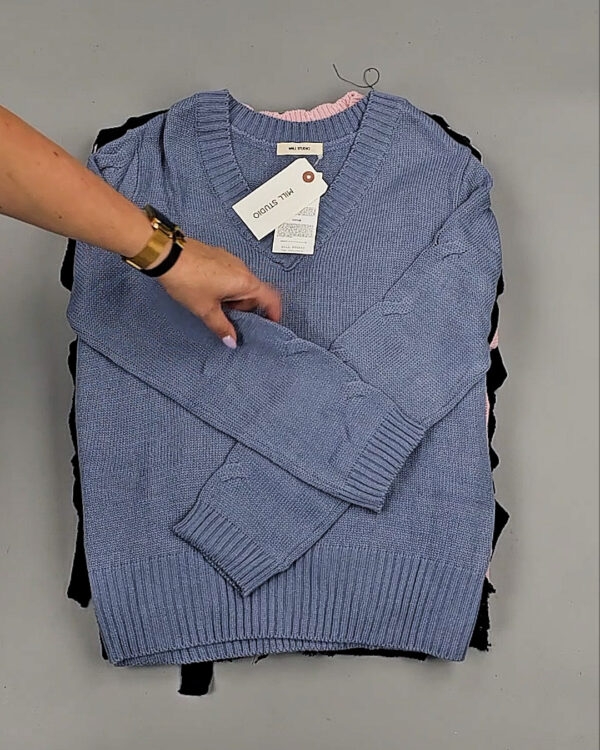 Фотография  396 - Джемпера Корея 085#7 кг, ЛОТ СТ-9415 оптом в Вологде и Вологодской области