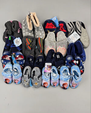 Купить Обувь домашняя дети СТОК 065#3,2 кг, ЛОТ СТ-9727 оптом в Вологде и Вологодской области