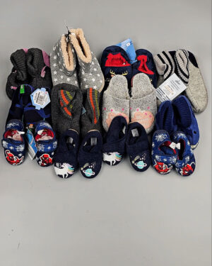 Фотография  641 - Обувь домашняя дети СТОК 065#3,2 кг, ЛОТ СТ-9727 оптом в Вологде и Вологодской области