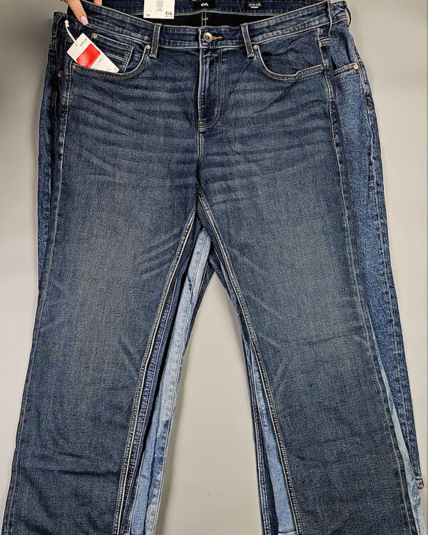 Фотография  821 - Джинсы C&A ж/м#10 кг, ЛОТ СТ-9861 оптом в Вологде и Вологодской области