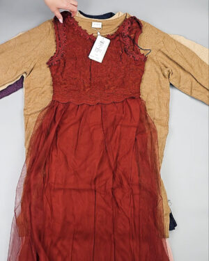 Фотография  490 - Платья VILA Winter 104#7 кг, ЛОТ СТ-9902 оптом в Вологде и Вологодской области