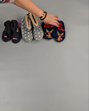 Фотография  838 - Обувь домашняя дети СТОК 065#3,2 кг, ЛОТ СТ-9727 оптом в Вологде и Вологодской области